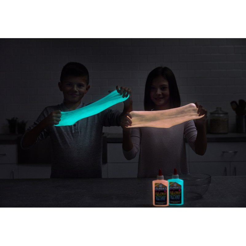 ELMER'S knutsellijm Glow in the Dark, roze, lichtgevend, 147 ml